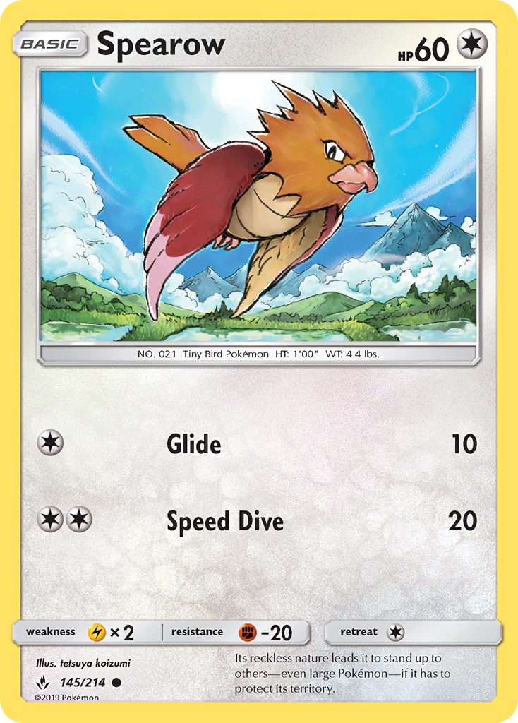 Spearow - Unbroken Bonds SET-145