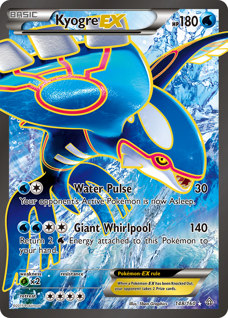 Kyogre-EX - Primal Clash SET-148