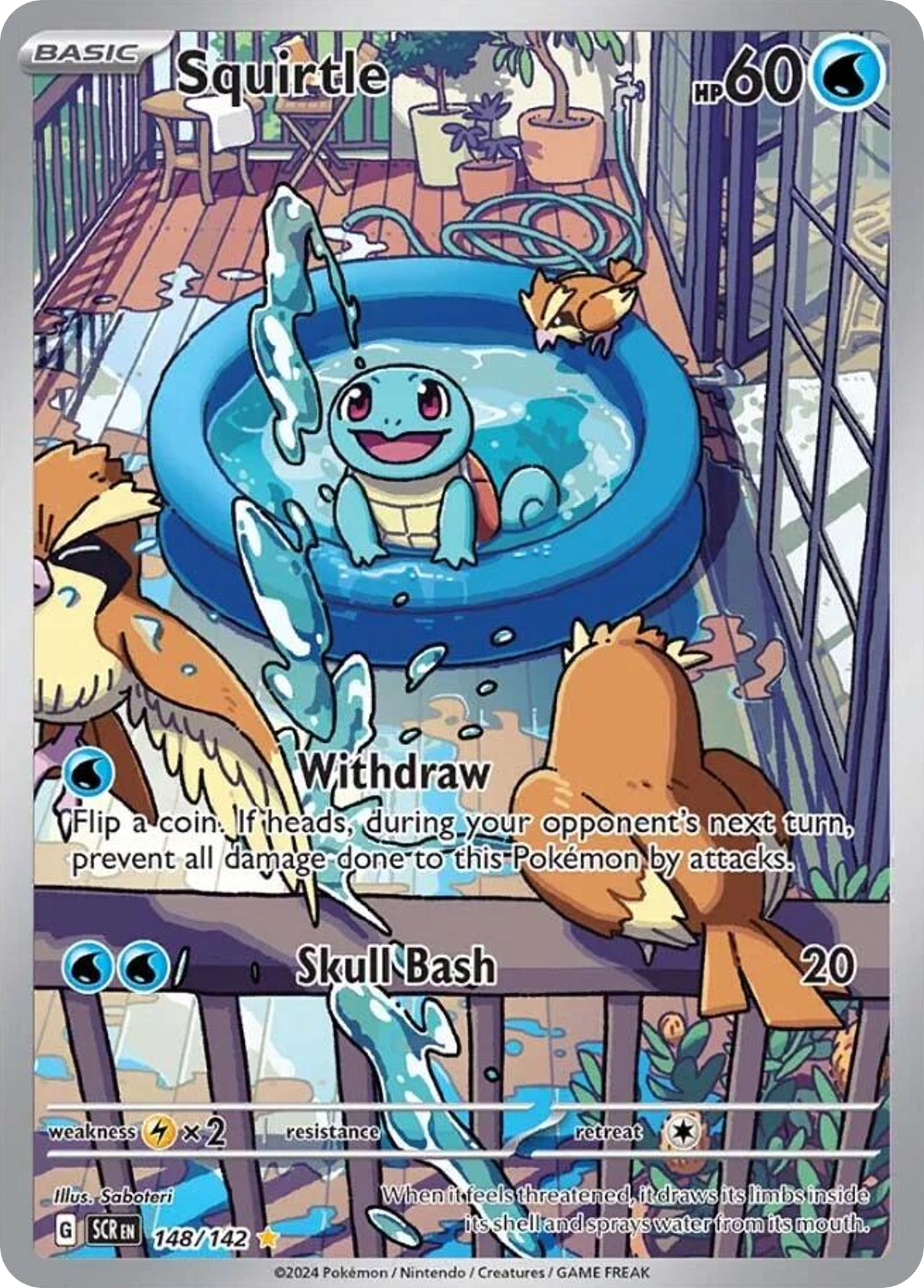 Squirtle - Stellar Crown SET-148