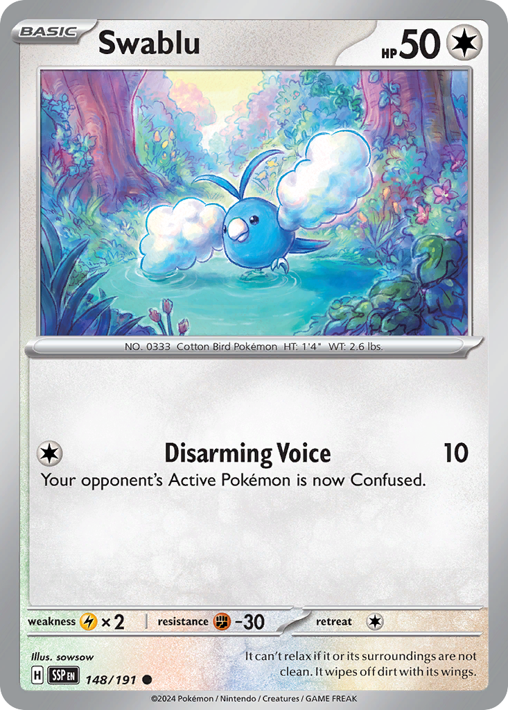 Swablu - Surging Sparks SET-148