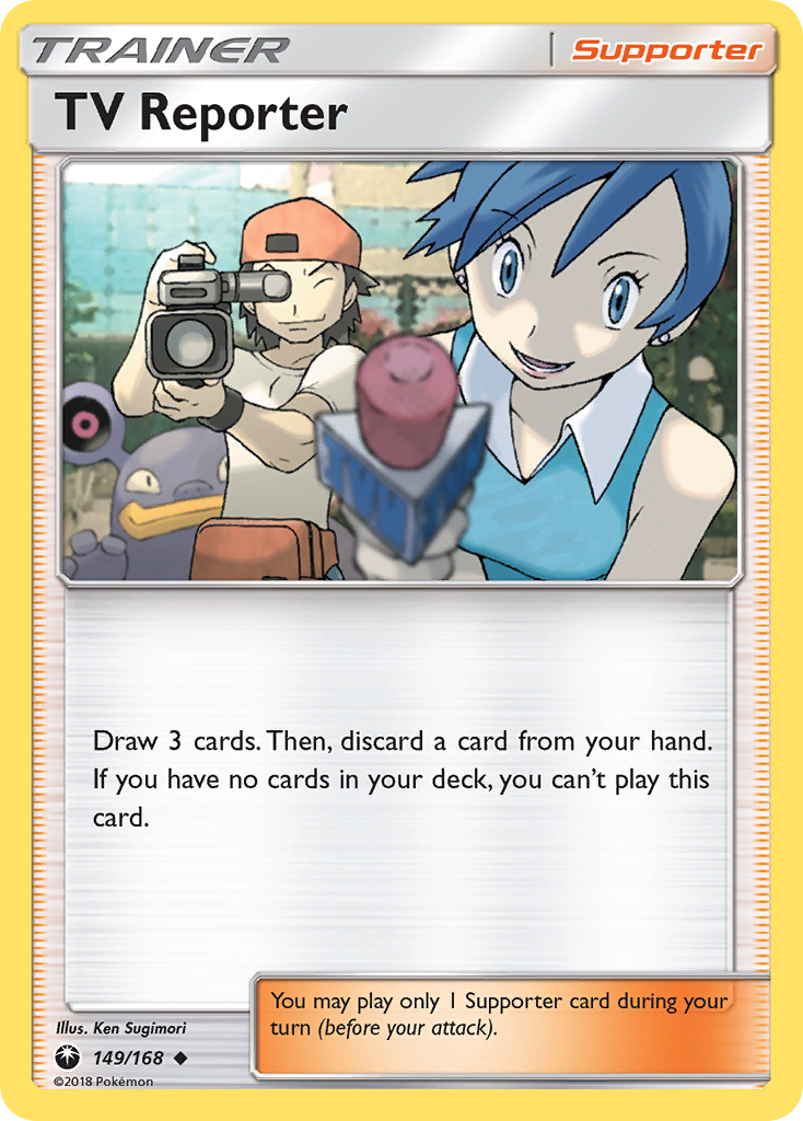 TV Reporter - Celestial Storm SET-149