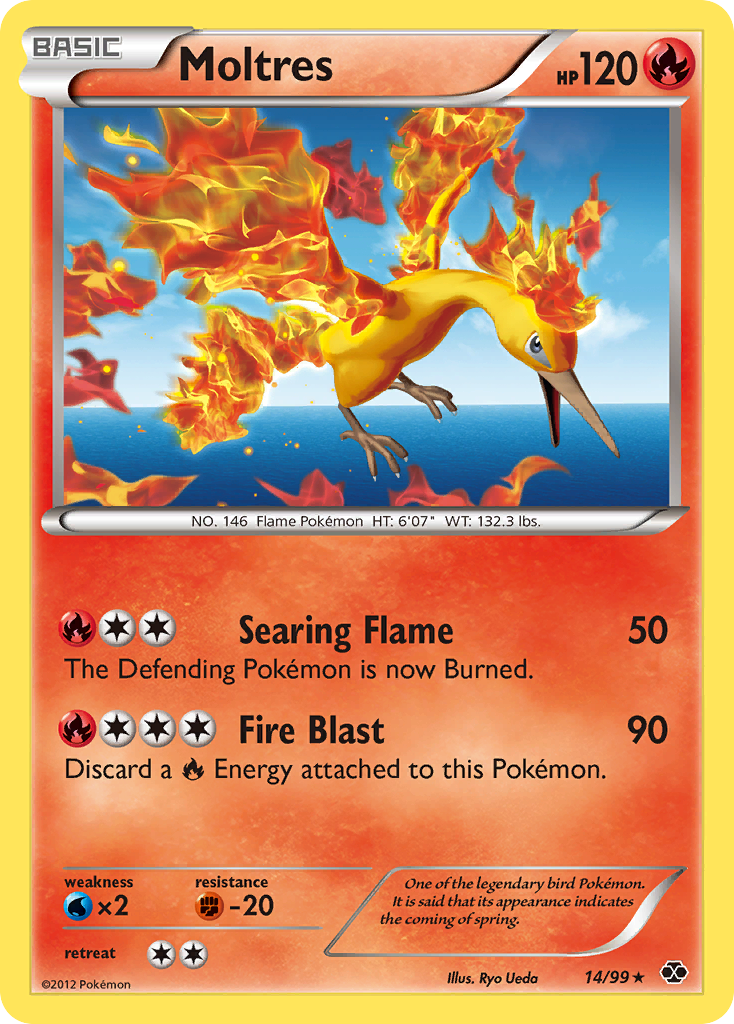 Moltres - Next Destinies SET-14