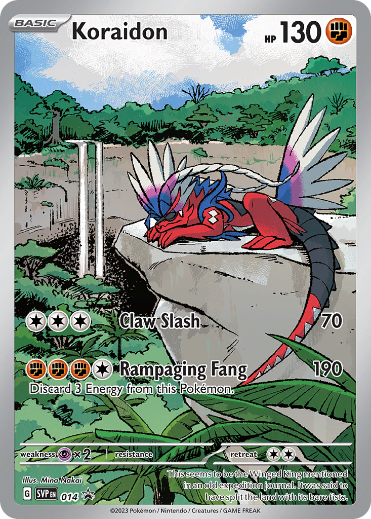 Koraidon - Scarlet & Violet Black Star Promos SET-14