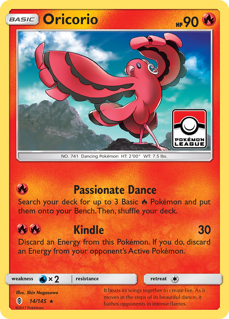 Oricorio - Guardians Rising SET-14