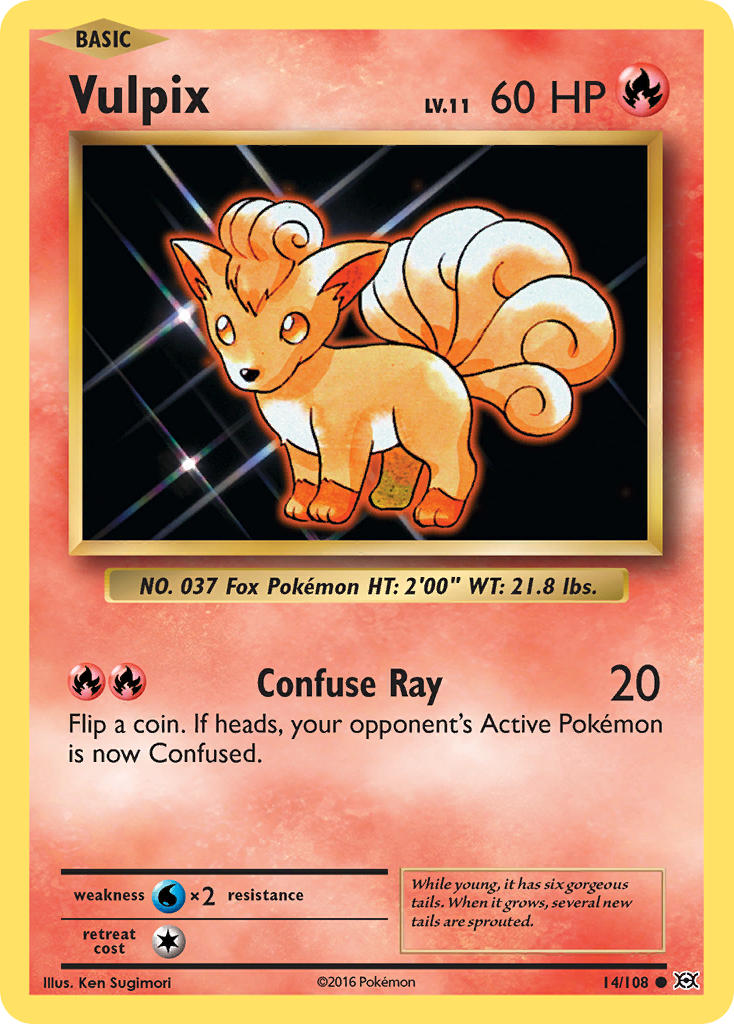 Vulpix - Evolutions SET-14