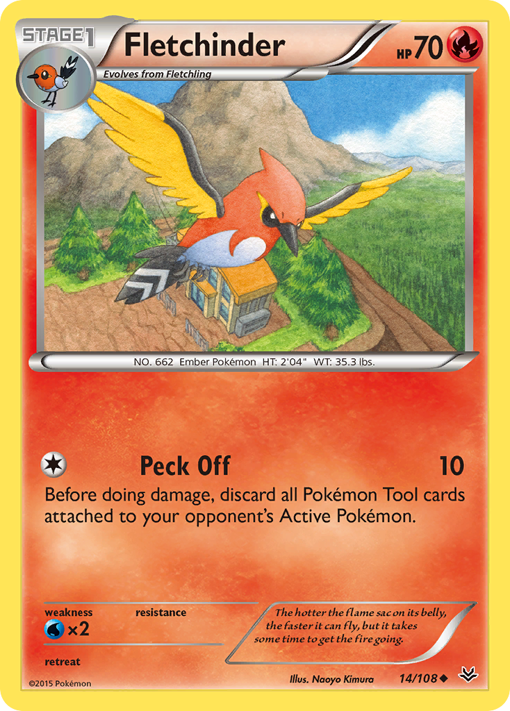 Fletchinder - Roaring Skies SET-14
