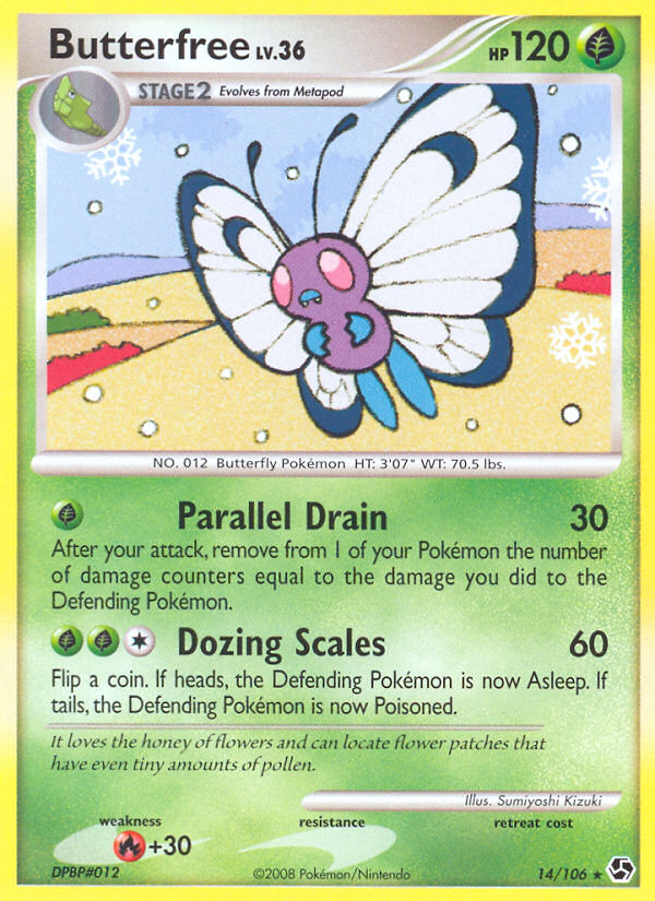 Butterfree - Great Encounters SET-14