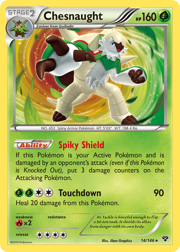 Chesnaught - XY SET-14
