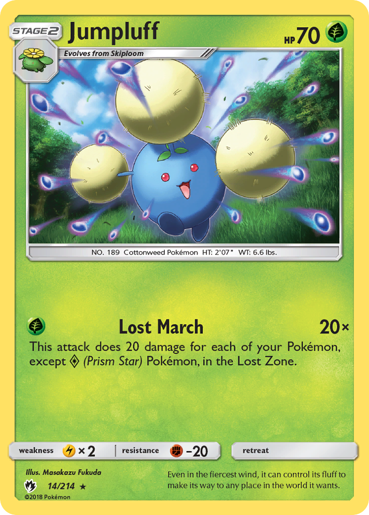 Jumpluff - Lost Thunder SET-14
