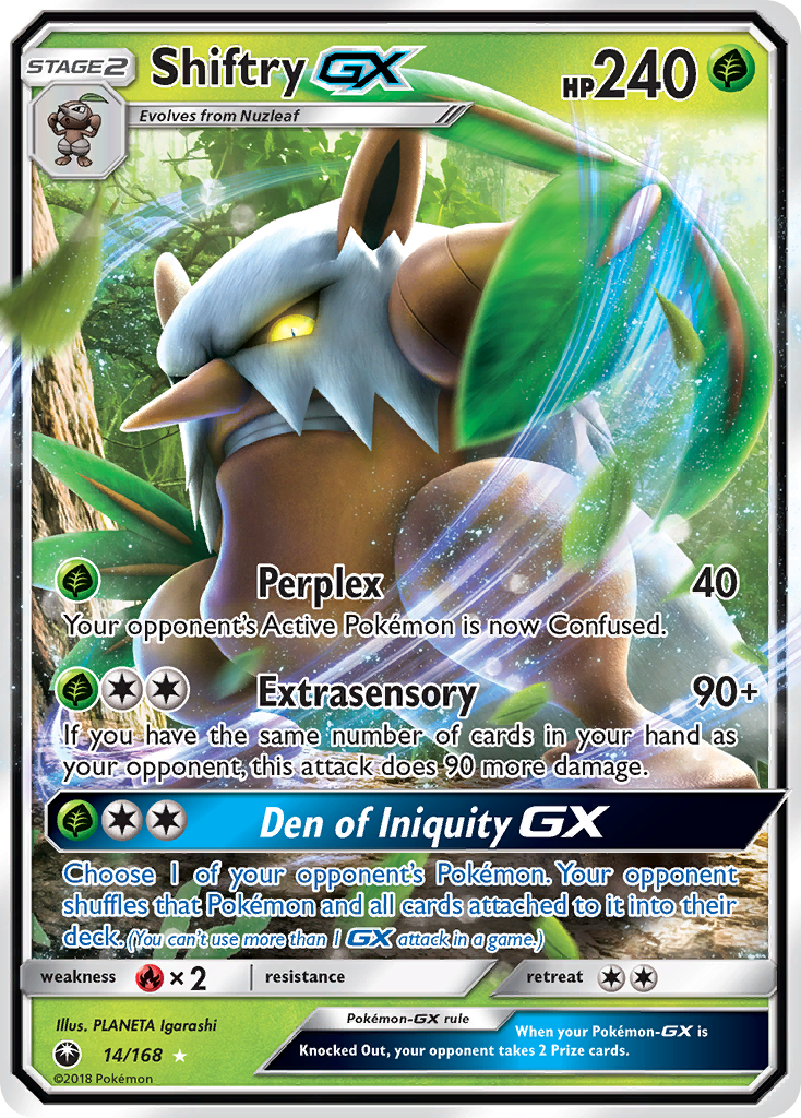 Shiftry-GX - Celestial Storm SET-14