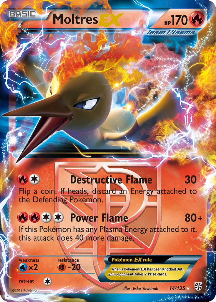Moltres-EX - Plasma Storm SET-14