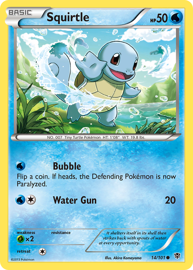 Squirtle - Plasma Blast SET-14