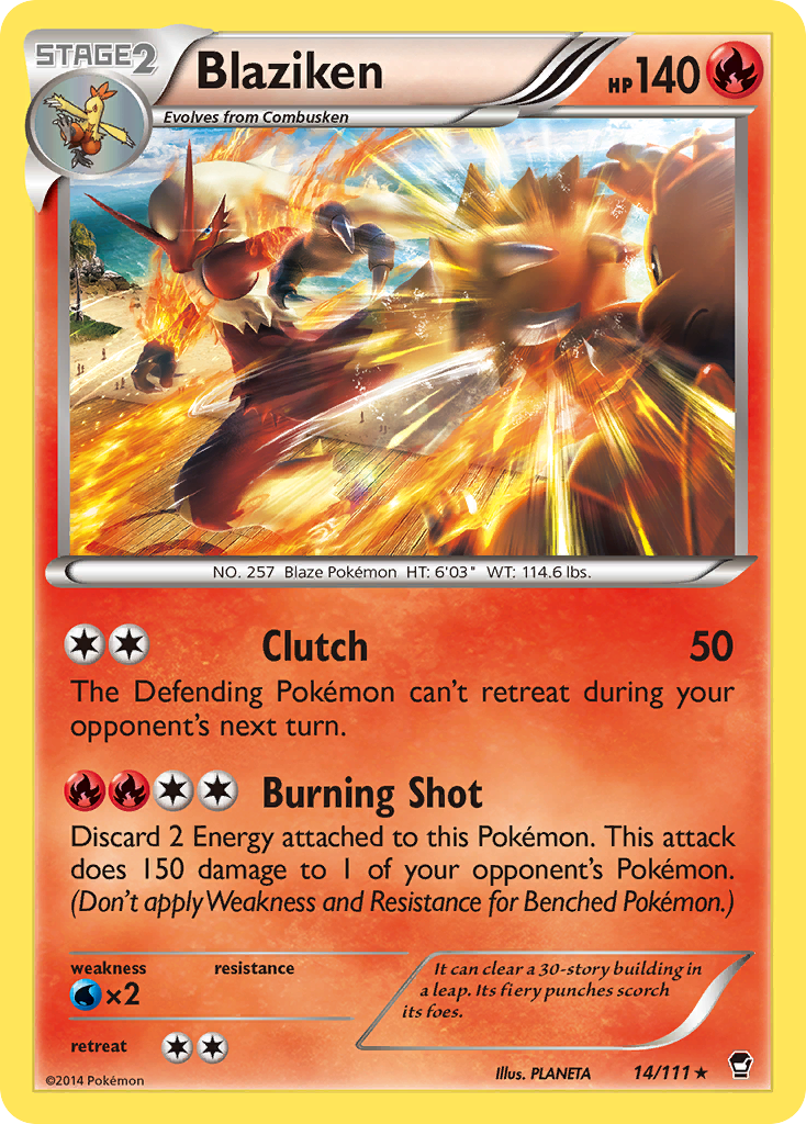 Blaziken - Furious Fists SET-14