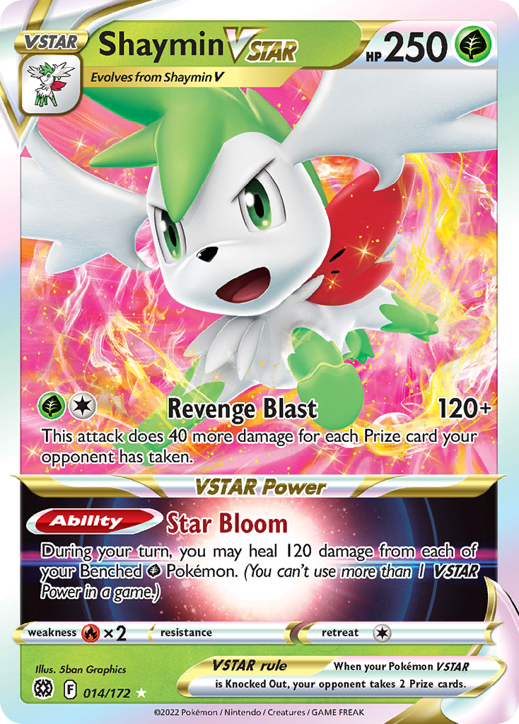 Shaymin VSTAR - Brilliant Stars SET-14
