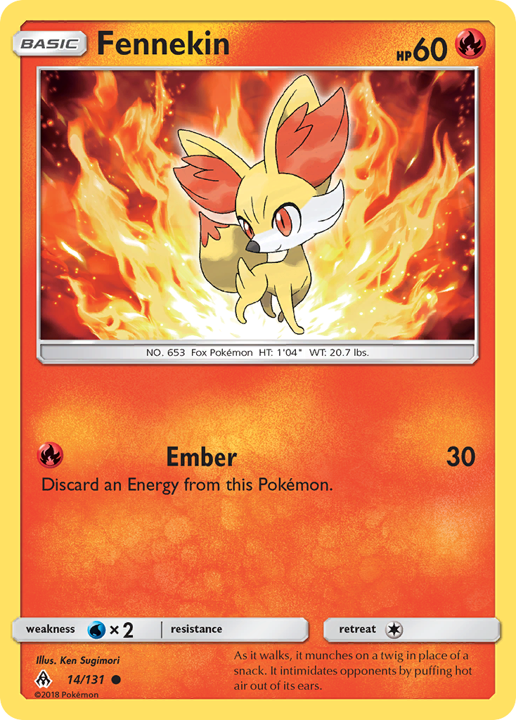 Fennekin - Forbidden Light SET-14
