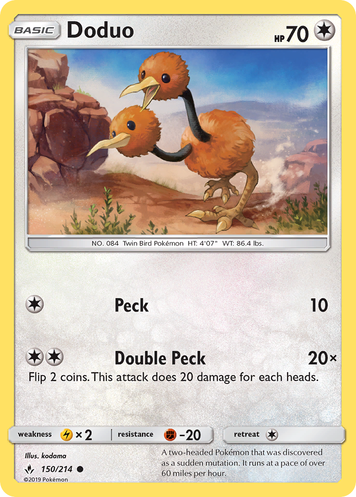 Doduo - Unbroken Bonds SET-150