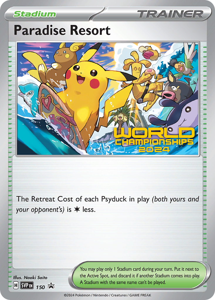 Paradise Resort - Scarlet & Violet Black Star Promos SET-150