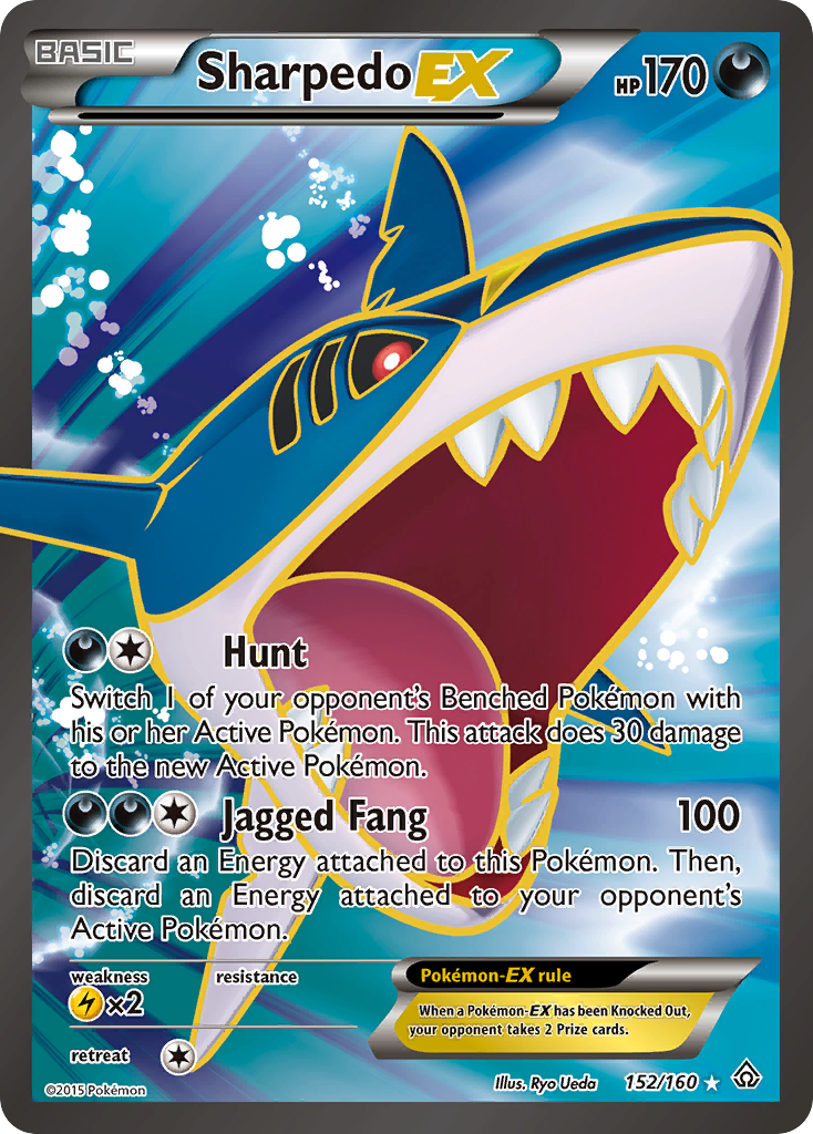Sharpedo-EX - Primal Clash SET-152