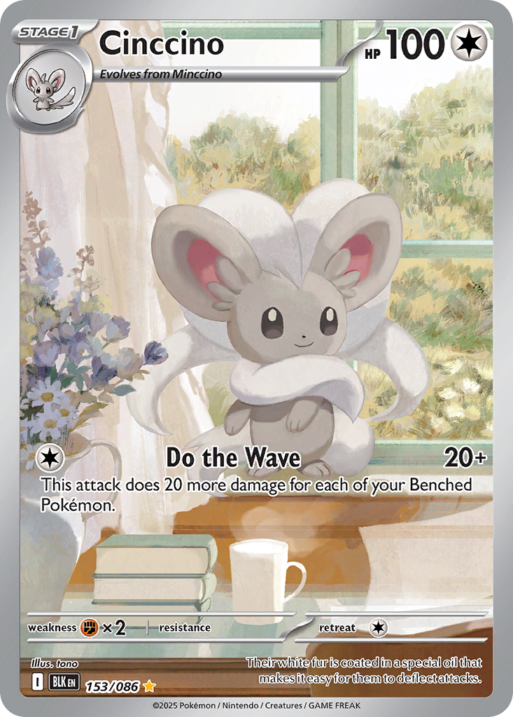 Cinccino - Black Bolt SET-153