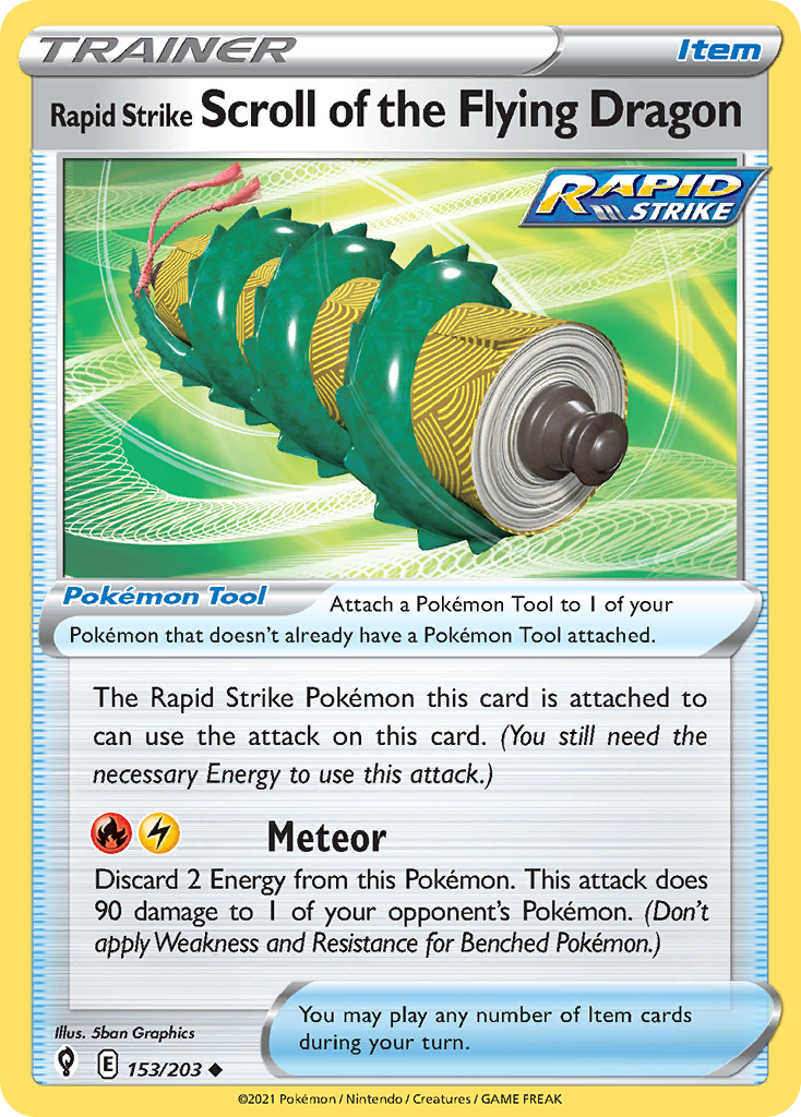 Rapid Strike Scroll of the Flying Dragon - Evolving Skies SET-153