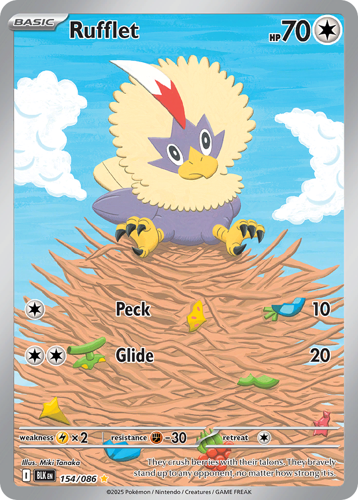 Rufflet - Black Bolt SET-154