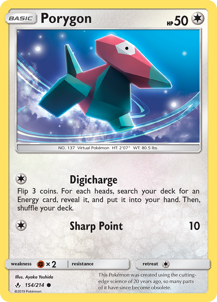 Porygon - Unbroken Bonds SET-154