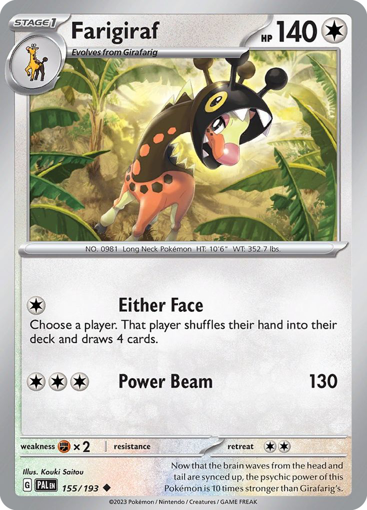 Farigiraf - Paldea Evolved SET-155