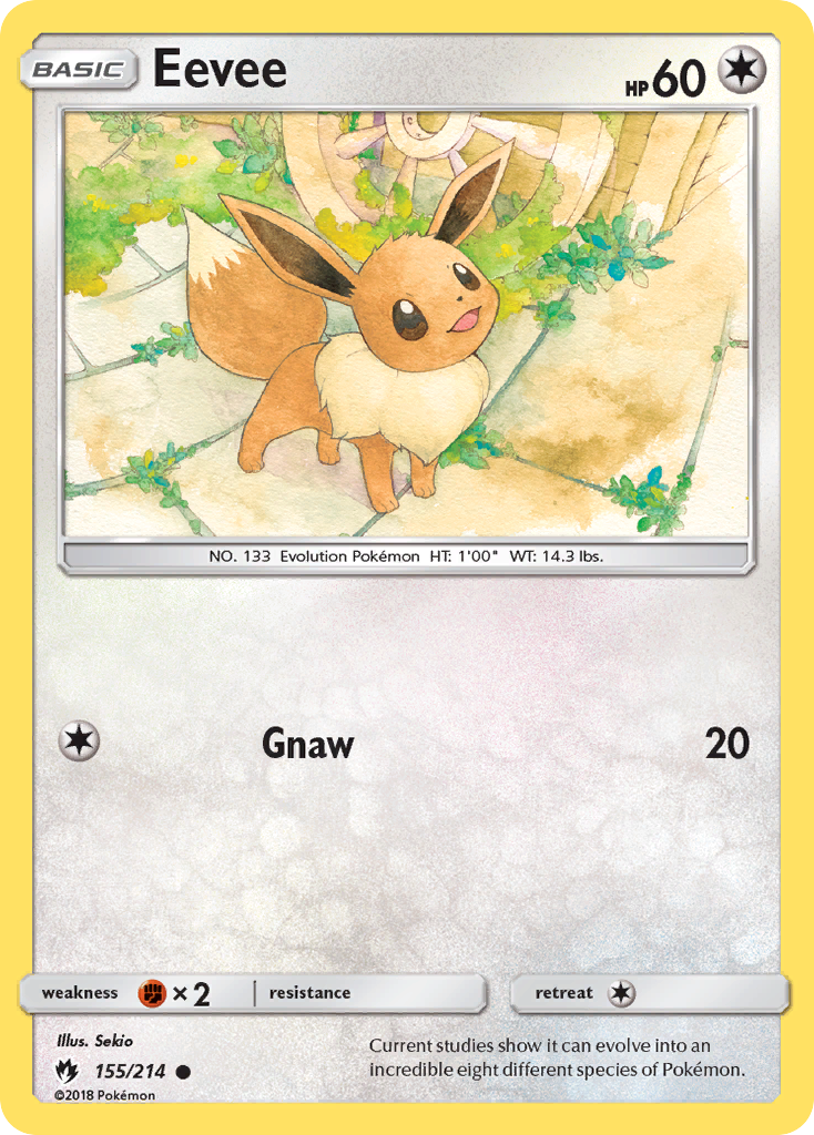 Eevee - Lost Thunder SET-155