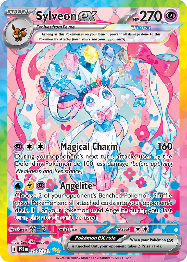 Sylveon EX - Prismatic Evolutions SET-156