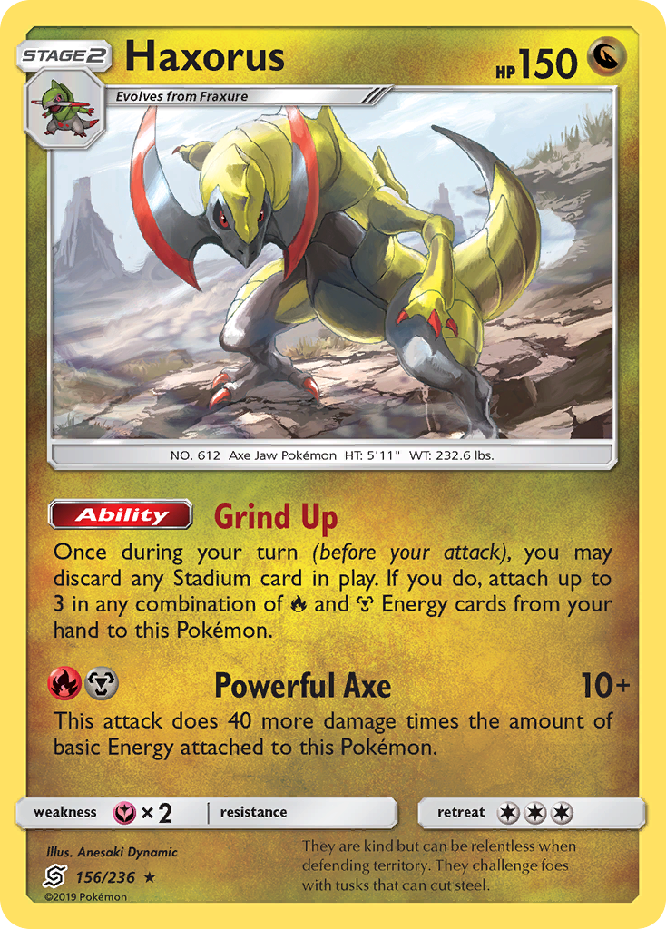 Haxorus - Unified Minds SET-156