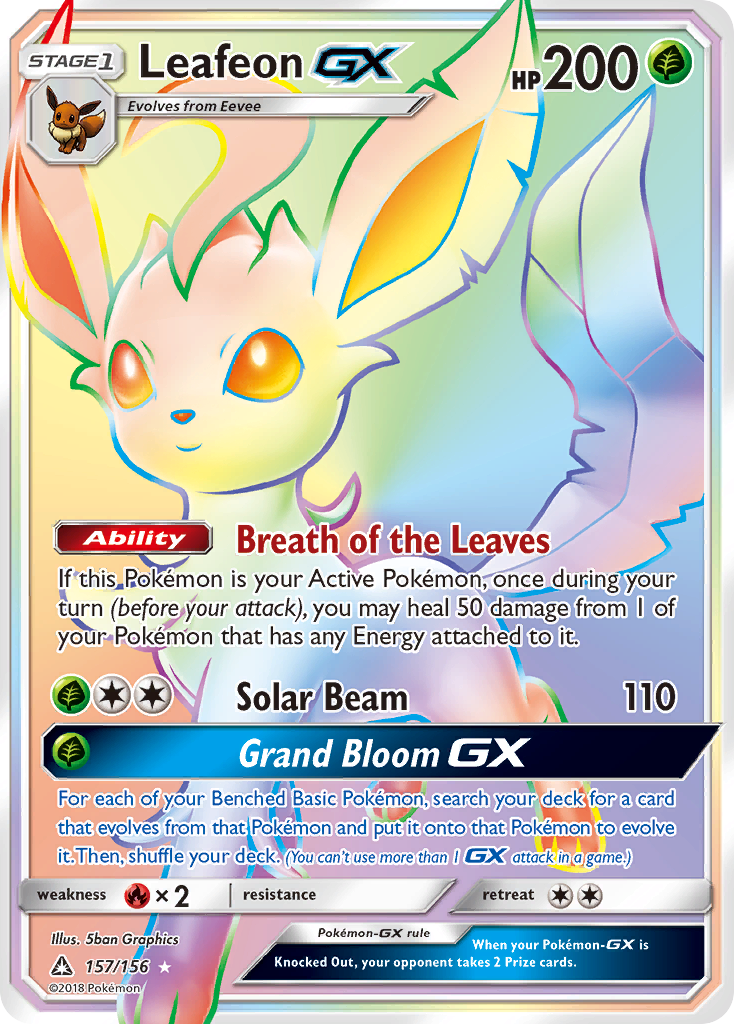 Leafeon-GX - Ultra Prism SET-157