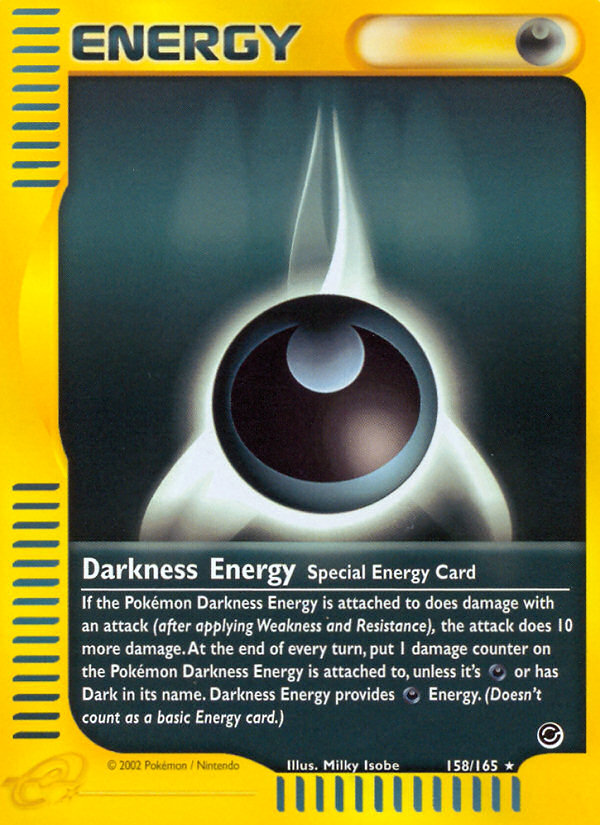 Darkness Energy - Expedition Base Set SET-158