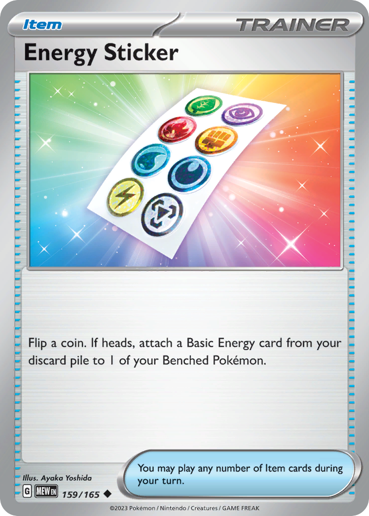 Energy Sticker - 151 SET-159