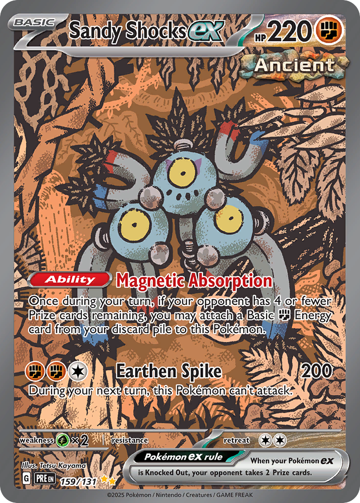 Sandy Shocks EX - Prismatic Evolutions SET-159
