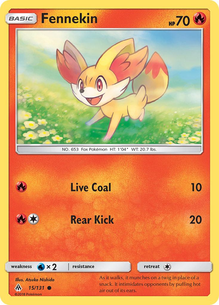 Fennekin - Forbidden Light SET-15
