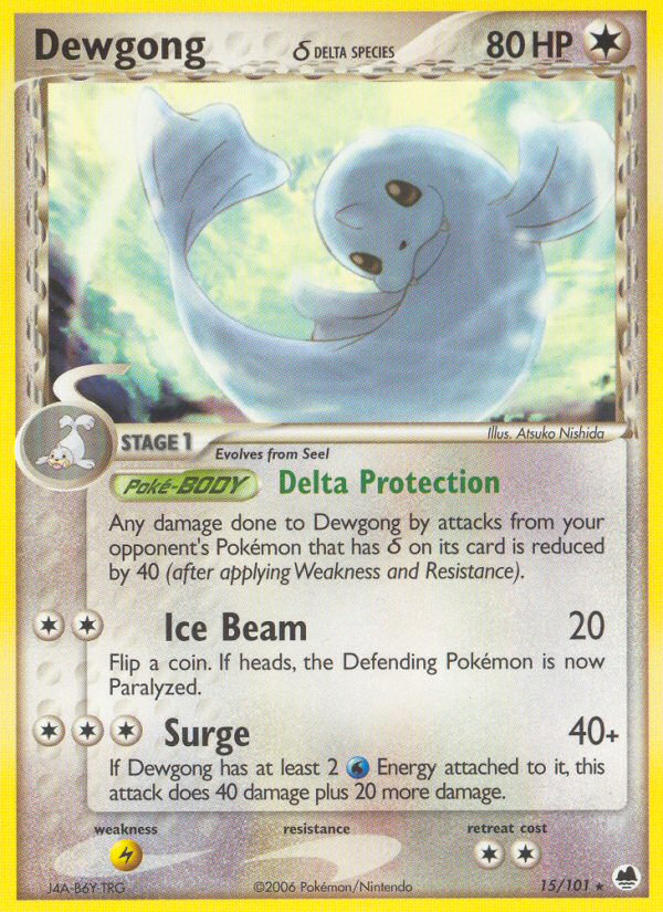 Dewgong? - Dragon Frontiers SET-15