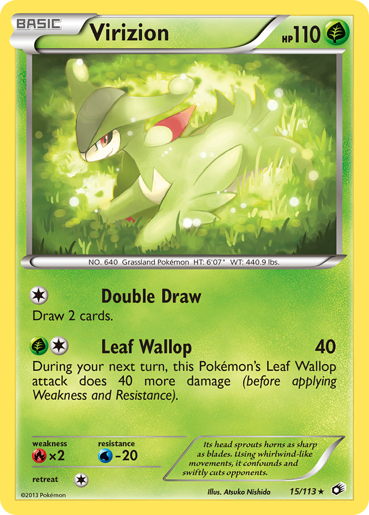 Virizion - Legendary Treasures SET-15