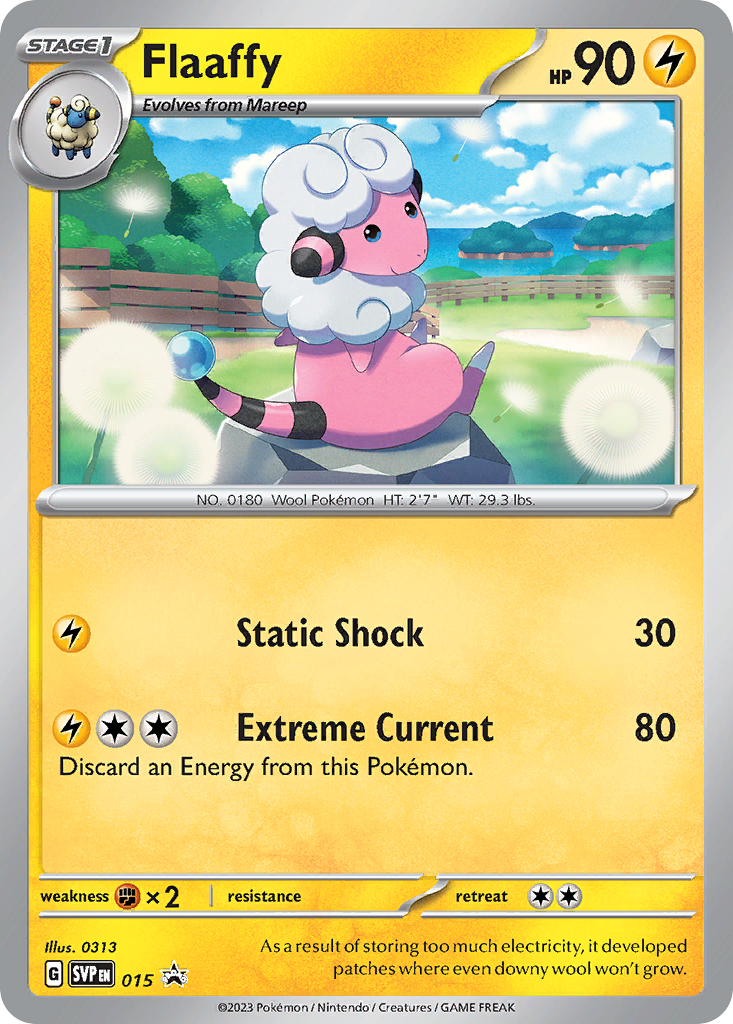 Flaaffy - Scarlet & Violet Black Star Promos SET-15