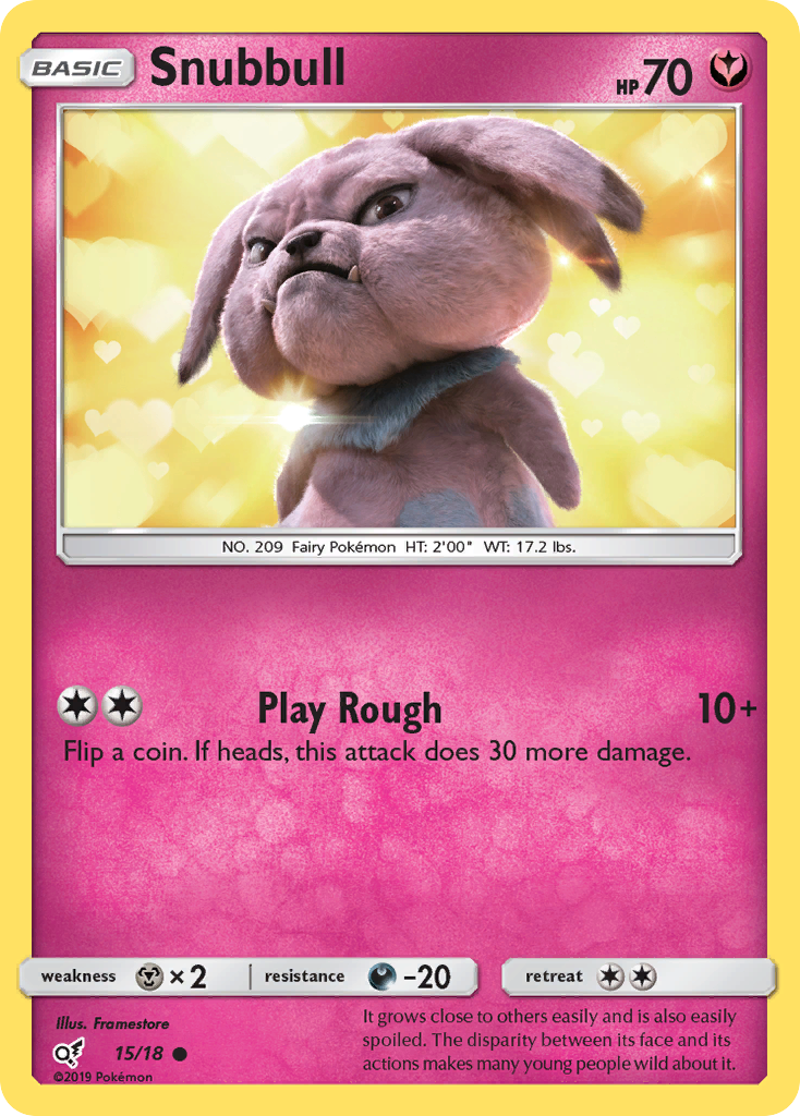 Snubbull - Detective Pikachu SET-15