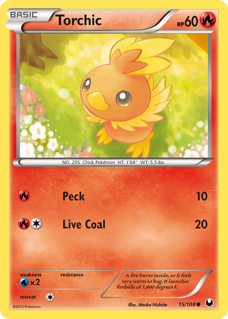 Torchic - Dark Explorers SET-15