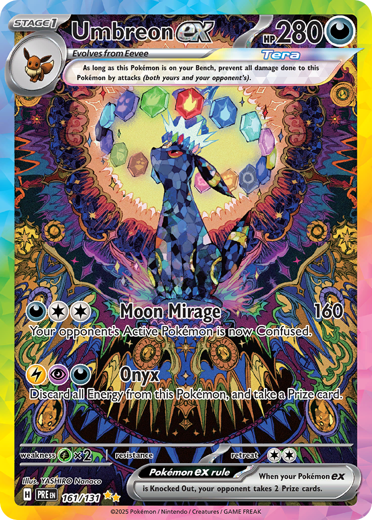 Umbreon EX - Prismatic Evolutions SET-161