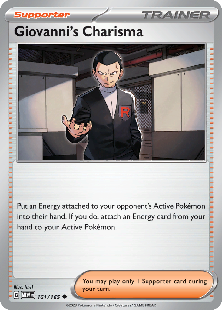 Giovanni's Charisma - 151 SET-161