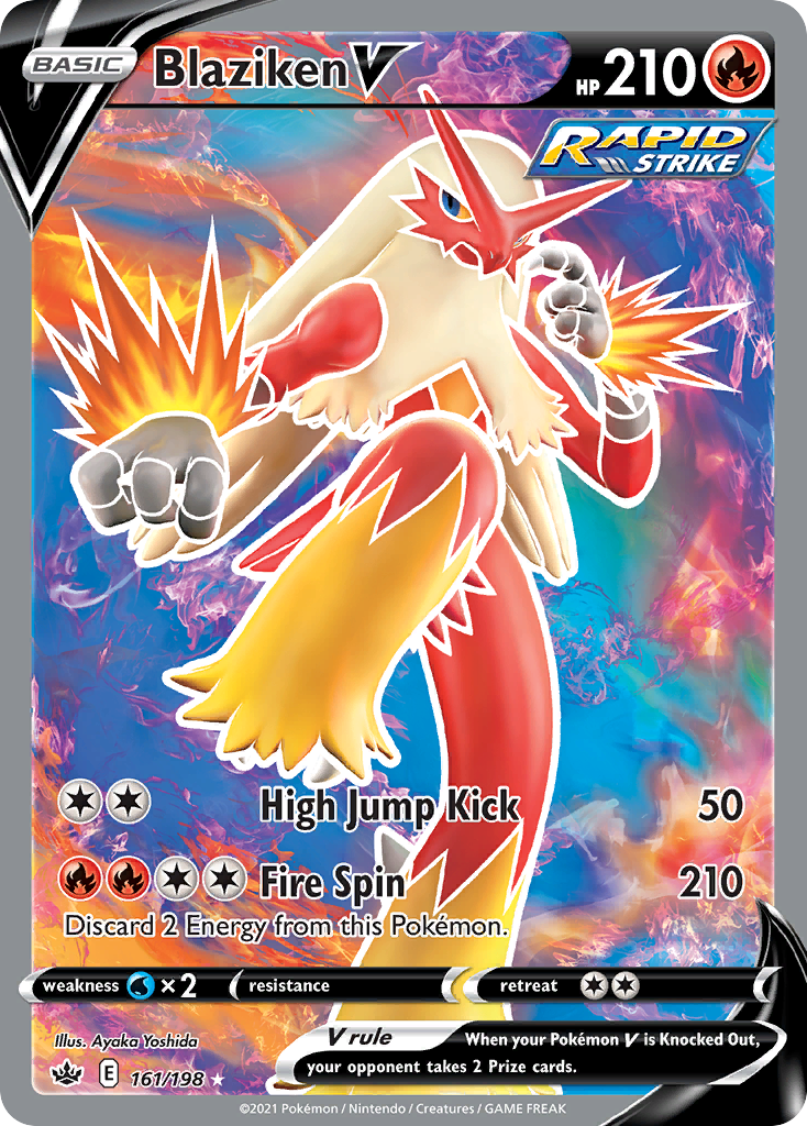 Blaziken V - Chilling Reign SET-161