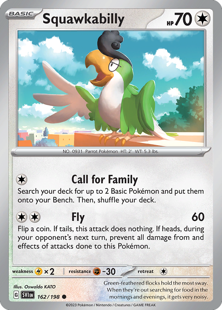 Squawkabilly - Scarlet & Violet SET-162