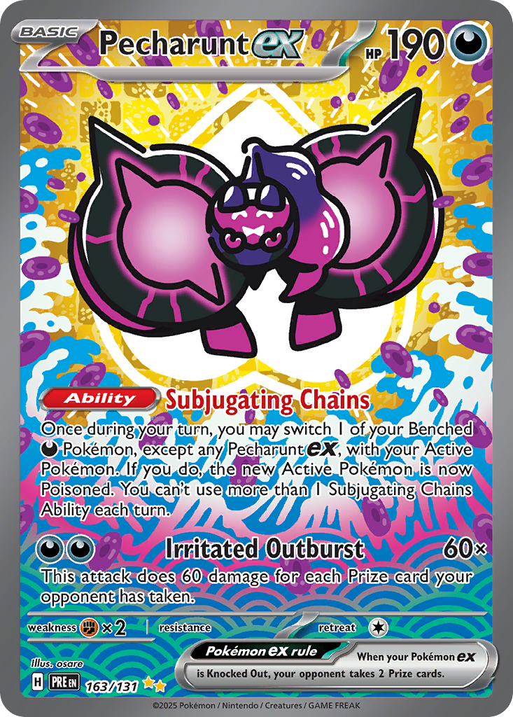Pecharunt EX - Prismatic Evolutions SET-163