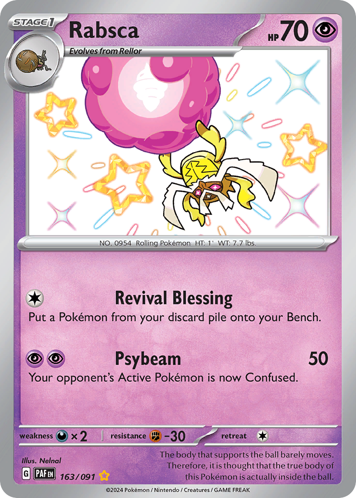 Rabsca - Paldean Fates SET-163