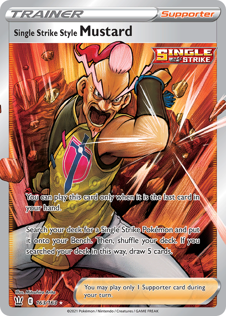 Single Strike Style Mustard - Battle Styles SET-163