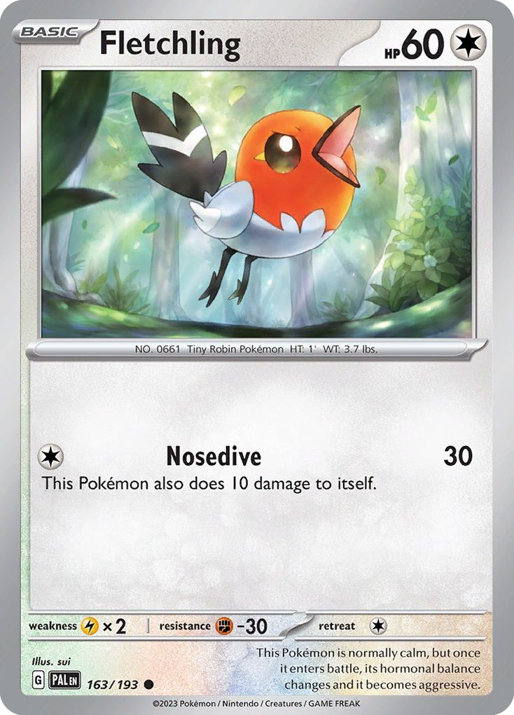 Fletchling - Paldea Evolved SET-163