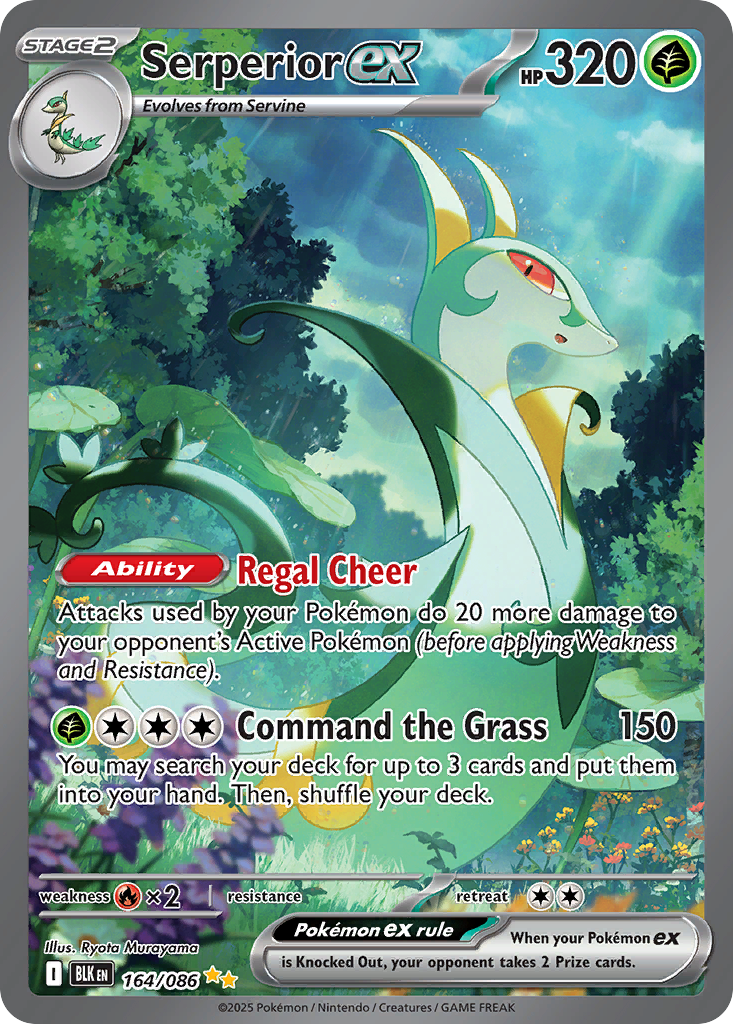 Serperior EX - Black Bolt SET-164