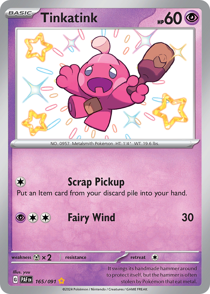 Tinkatink - Paldean Fates SET-165